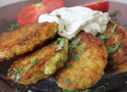 Пшенные оладьи